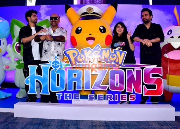 photos armaan malik shirley setia vishal shekhar snapped at pokemon new series launch in mumbai 5