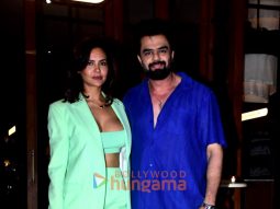 Photos: Esha Gupta and Maniesh Paul snapped outside Gigi restaurant in Bandra