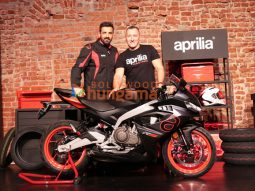 Photos: John Abraham snapped at Aprillia sports bike launch