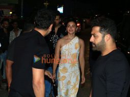 Photos: Jr NTR, Ranbir Kapoor, Alia Bhatt, Hrithik Roshan, Saba Azad and Karan Johar snapped in Bandra