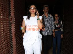 Photos: Kajol, Gajraj Rao, R. Balki and others snapped at Amit Ravindernath Sharma’s birthday bash at Estella in Juhu
