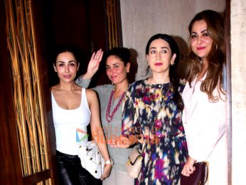 Photos: Kareena Kapoor Khan, Malaika Arora, Amrita Arora and Karisma Kapoor snapped at Manish Malhotra’s house Photos: Kareena Kapoor Khan, Malaika Arora, Amrita Arora and Karisma Kapoor snapped at Manish Malhotra’s house
