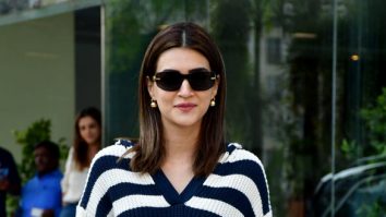 Photos: Kriti Sanon, Nushrratt Bharuccha and Sajid Nadiadwala snapped in Andheri