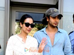 Photos: Malaika Arora and Arhaan Khan snapped in Bandra
