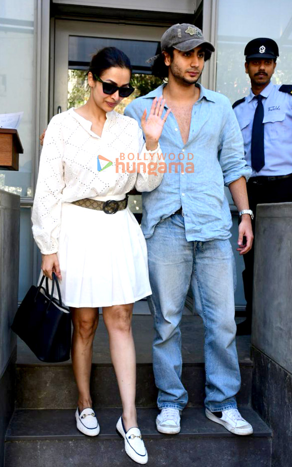 photos malaika arora and arhaan khan snapped in bandra 5 2
