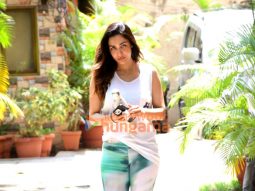 Photos: Malaika Arora spotted at Diva Yoga in Bandra