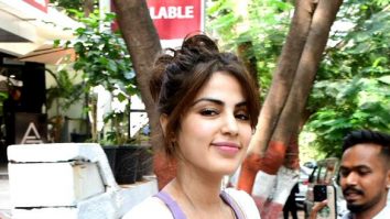 Photos: Rhea Chakraborty spotted outside a gym in Pali Hill