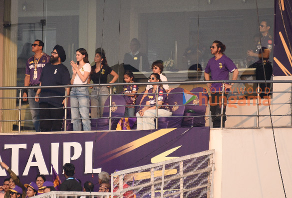 photos shah rukh khan suhana khan ananya panday and abram khan snapped at eden gardens for kolkata knight riders match at ipl 2024 5
