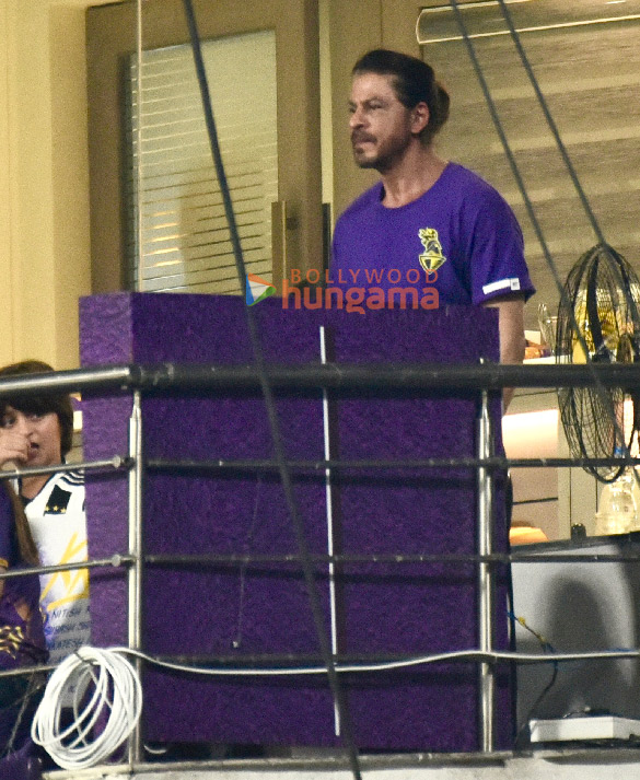 Photo: Shah Rukh Khan snapped with son AbRam Khan at KKR vs PBKS IPL match at Eden Gardens, Kolkata Photo: Shah Rukh Khan snapped with son AbRam Khan at KKR vs PBKS IPL match at Eden Gardens, Kolkata
