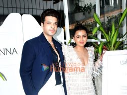 Photos: Tejasswi Prakash and Karan Kundrra spotted at Donna Deli