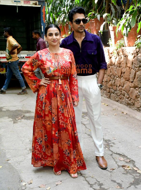 Photos: Vidya Balan and Pratik Gandhi spotted at Krome studio promoting Do Aur Do Pyaar in Bandra Photos: Vidya Balan and Pratik Gandhi spotted at Krome studio promoting Do Aur Do Pyaar in Bandra