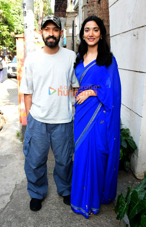 Photos: Vikrant Massey and Medha Shankr snapped at Vidhu Vinod Chopra’s office in Santacruz Photos: Vikrant Massey and Medha Shankr snapped at Vidhu Vinod Chopra’s office in Santacruz