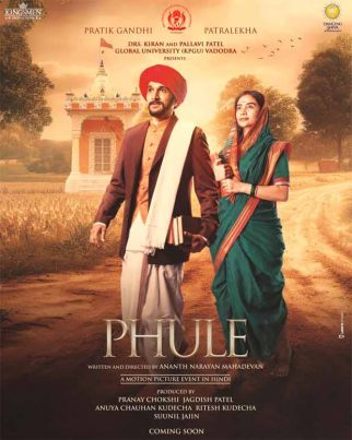 Pratik Gandhi and Patralekha’s new poster of Phule unveiled on the birth anniversary of Mahatma Phule