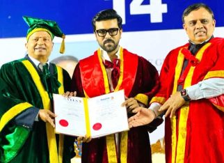 Ram Charan becomes youngest actor to get conferred with honorary doctorate by Vels University
