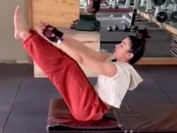 Maximizing her core strength! Rashmika Mandanna continues to inspire with her workout videos