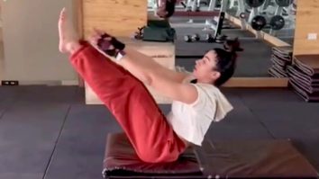 Maximizing her core strength! Rashmika Mandanna continues to inspire with her workout videos