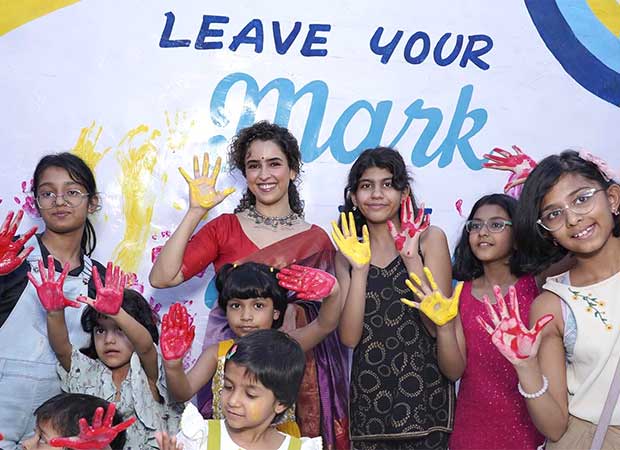 Autism month: Sanya Malhotra attends opening of a special school dedicated to neurodivergent individuals