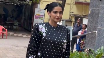 Sonam Kapoor sets fashion goals with her black polka dot outfit