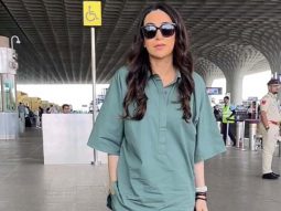 The Lolo effect! Karisma Kapoor strikes a pose for paps at the airport