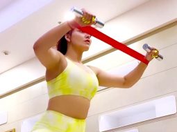 Urvashi Rautela giving major fitness goals with this workout video