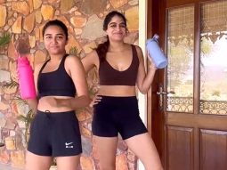 Workout Buddies! Prajakta Koli & Priya Banerjee burn some calories