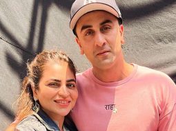Ranbir Kapoor dons T-shirt with daughter Raha’s name on Ramayana set