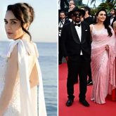 Preity Zinta slays in a saree on the red carpet at Cannes 2024