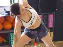 A lesson in ‘Danda Yoga’ ft. Malaika Arora