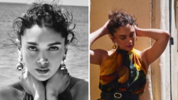 Aditi Rao Hydari makes radiant appearance in yellow and black floral dress by Gauri & Nainika; her ‘Gajagamini’ walk takes over the festival