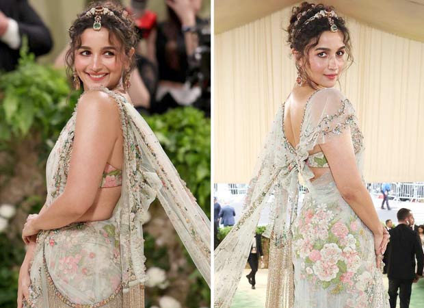 Alia Bhatt enchants in Sabyasachi custom-made saree at MET Gala 2024 ...