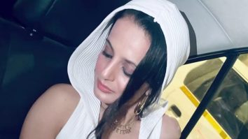 Ameesha Patel shares a glimpse of her eventful night!