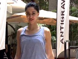 Ananya Panday gets clicked by paps as she returns from her workout routine
