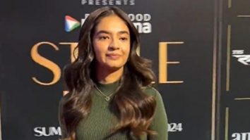 Anushka Sen flashes a pretty smile at the BH Style Icon red carpet