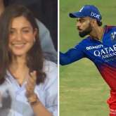 Anushka Sharma cheers for Virat Kohli in Bengaluru during RCB vs GT match, marking first public appearance post Akaay’s birth