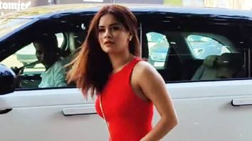 Avneet Kaur looks the prettiest dressed in this red bodycon outfit