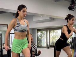 Besties that workout together stay together! Janhvi Kapoor & Sara Ali Khan
