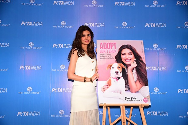 Diana Penty collaborates with PETA India for their "Adopt Don't Shop" campaign