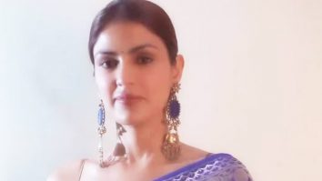 Ethnic beauty! Rhea Chakraborty looks fabulous in this saree