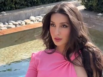 Fabulous! Nora Fatehi looks absolutely pretty in pink