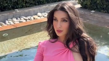 Fabulous! Nora Fatehi looks absolutely pretty in pink