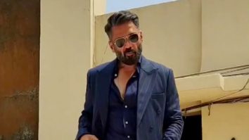 Gangster vibes! Suniel Shetty rocks the suit with utmost swag
