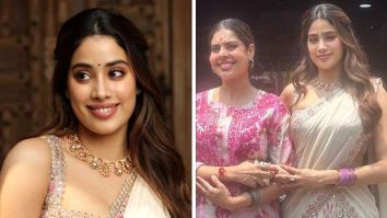 Janhvi Kapoor seeks blessings at Muppathanam temple in Arpita Mehta custom half-saree ahead of Mr & Mrs Mahi release: “Mumma’s most favourite place to visit in Chennai”