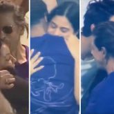 KKR wins IPL 2024 Shah Rukh Khan gives forehead kiss to Gauri Khan, lifts trophy; Suhana Khan gets emotional hugging SRK, AbRam and Aryan, watch viral videos