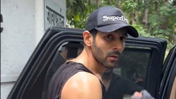 Kartik Aaryan surely trains hard for that muscular body