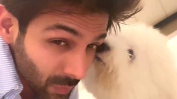 Katori showering in all the love for Kartik Aaryan as he leaves for a Sunday shoot