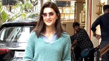 Kriti Sanon flashes a cute smile for paps as she gets clicked
