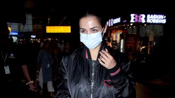Malaika Arora opts for a comfortable airport look as she gets clicked
