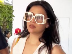 Mannara Chopra turns up in style as she gets papped at the airport