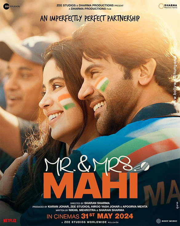 Mr. & Mrs. Mahi First Look - Bollywood Hungama