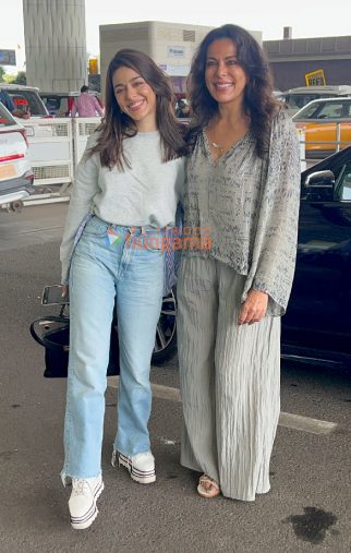Photos: Alaya F, Pooja Bedi, Rashmika Mandanna and Neha Dhupia snapped at the airport